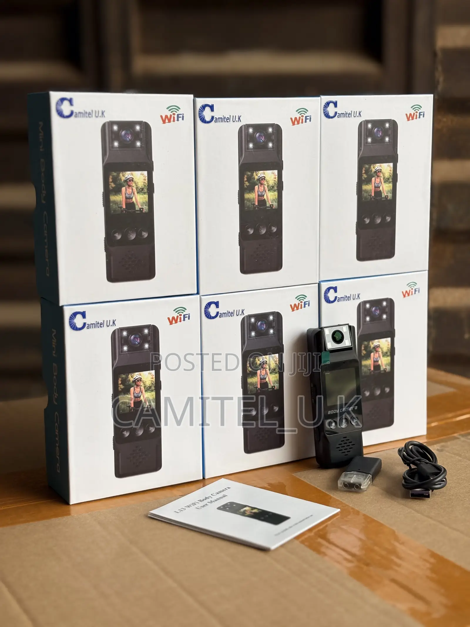 L13 Wifi Body Camera — Hd Wearable Security Recorder