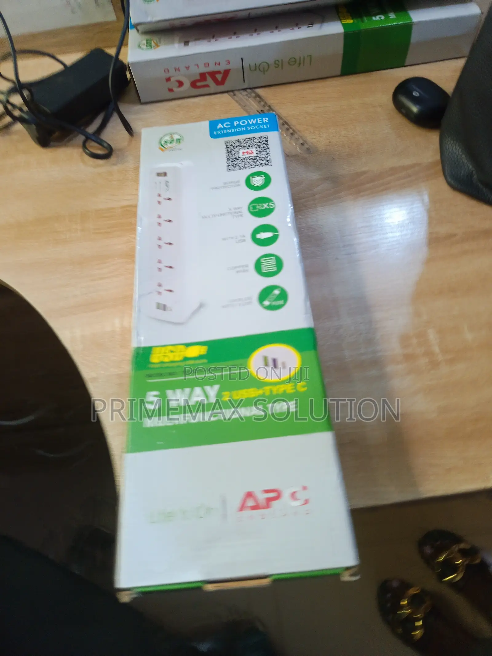 5-Way Universal Power Extension Strip