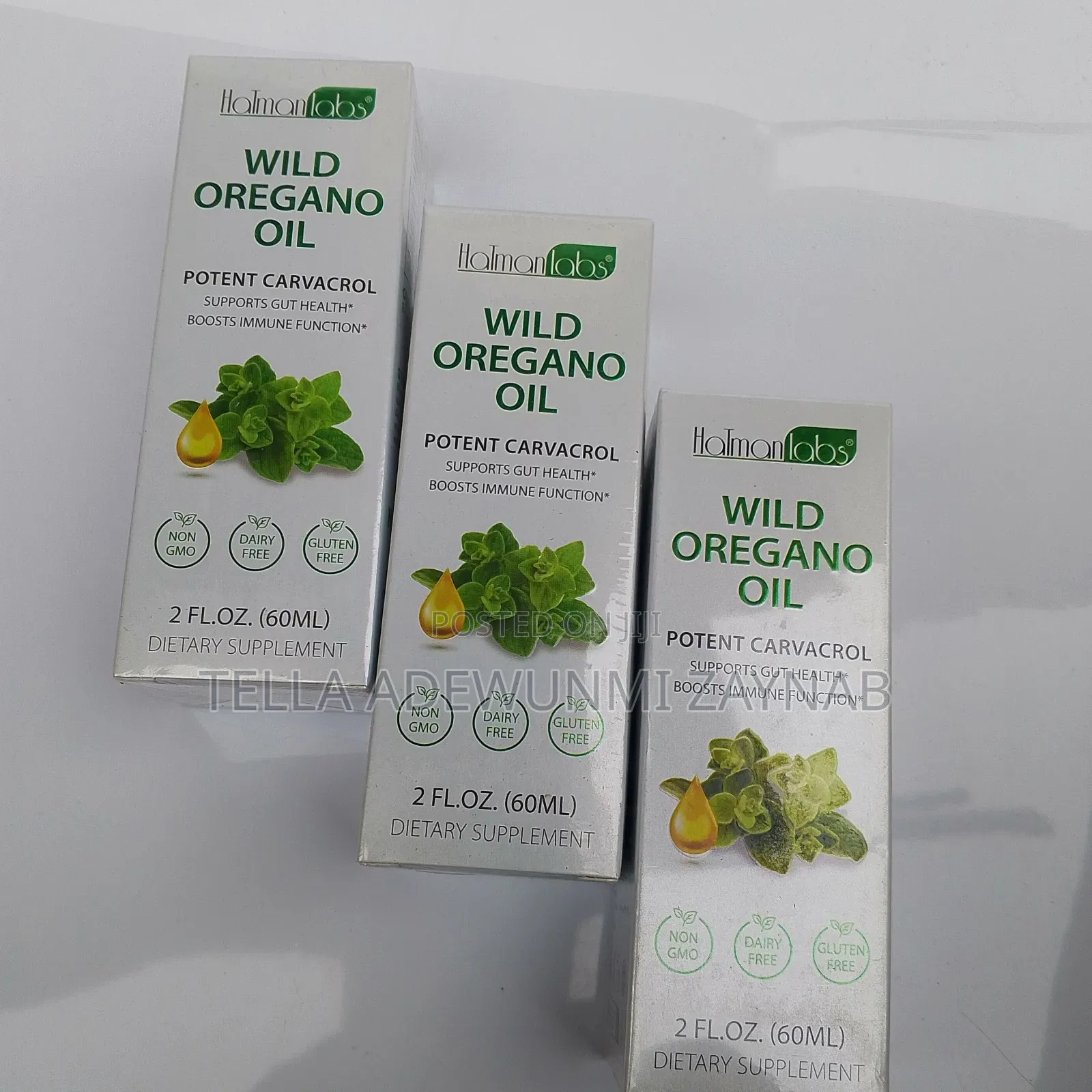 Wild Oregano Oil -Potent Oil 60ml