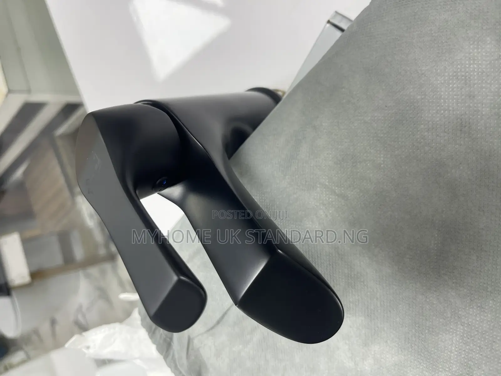 Black England Basin Mixer Tap