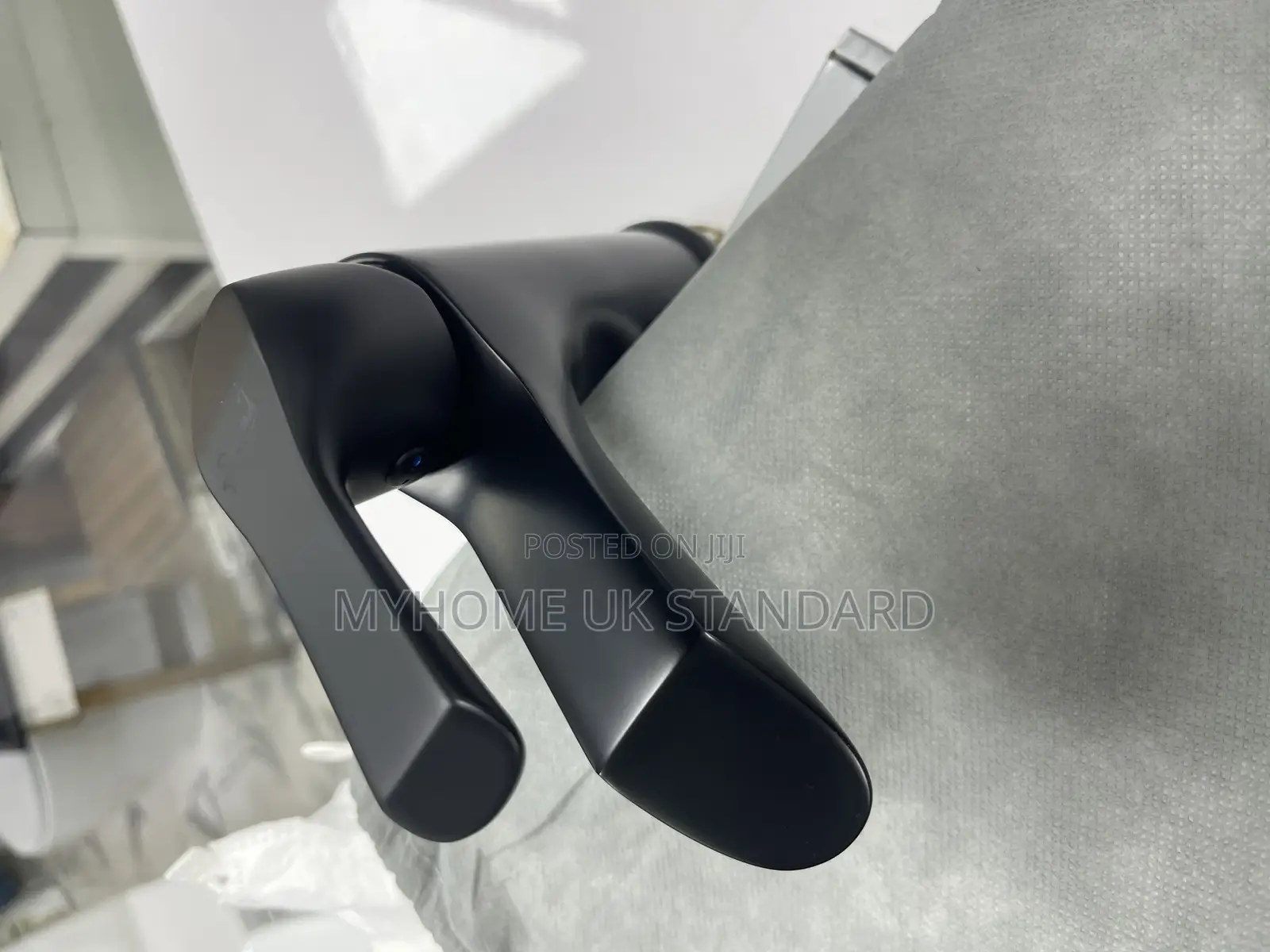 Black England Basin Mixer Tap