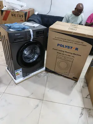 Polystar 7kg Front Loader – Modern Black Appliance
