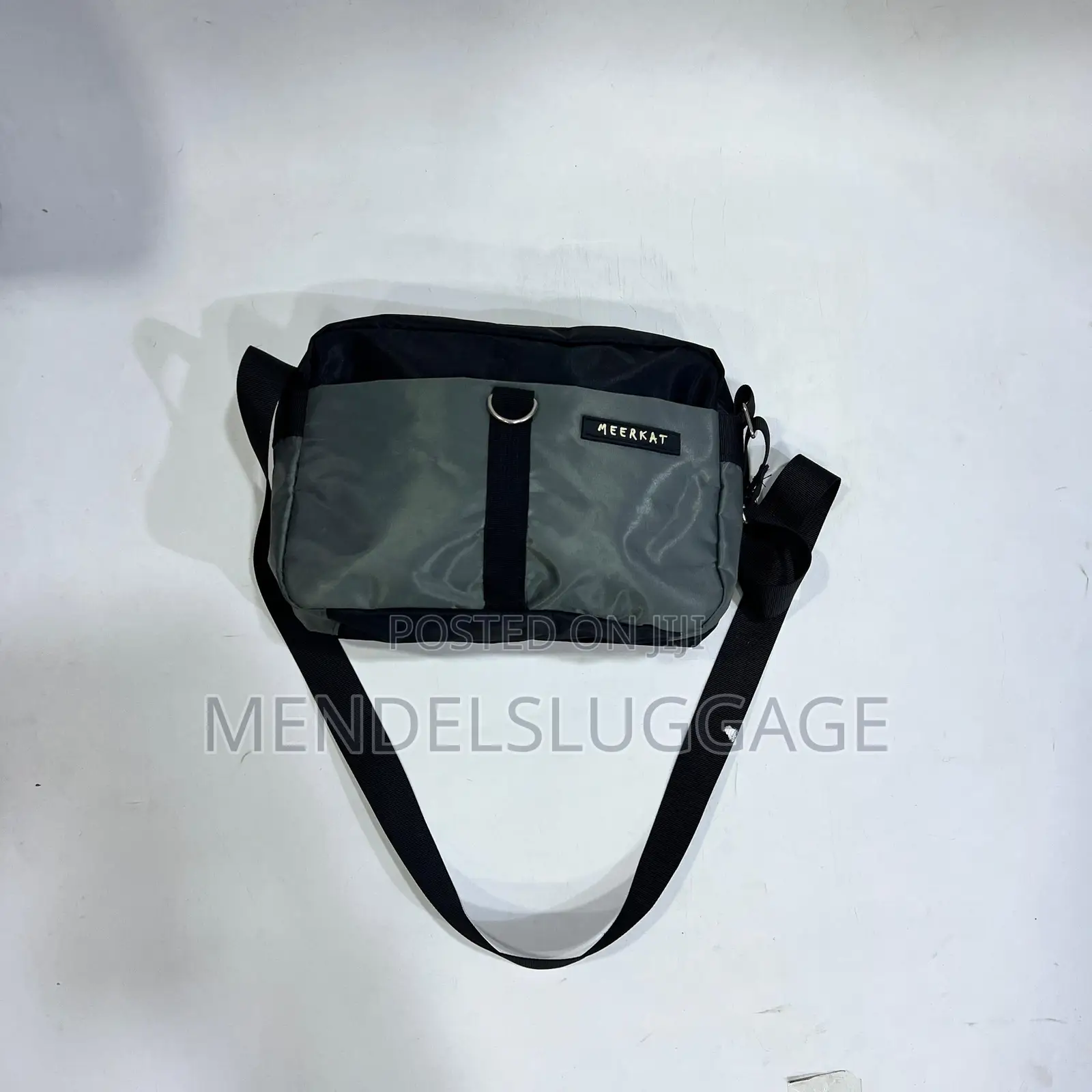 Meerkat Two-Tone Shoulder Bag With Adjustable Strap