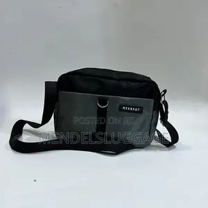 Meerkat Two-Tone Shoulder Bag With Adjustable Strap