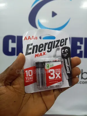 Energizer Max Aaa8 Alkaline Batteries 10 Years Shelf Life