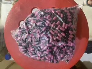 Pink and Black Empty Gelatine Capsules