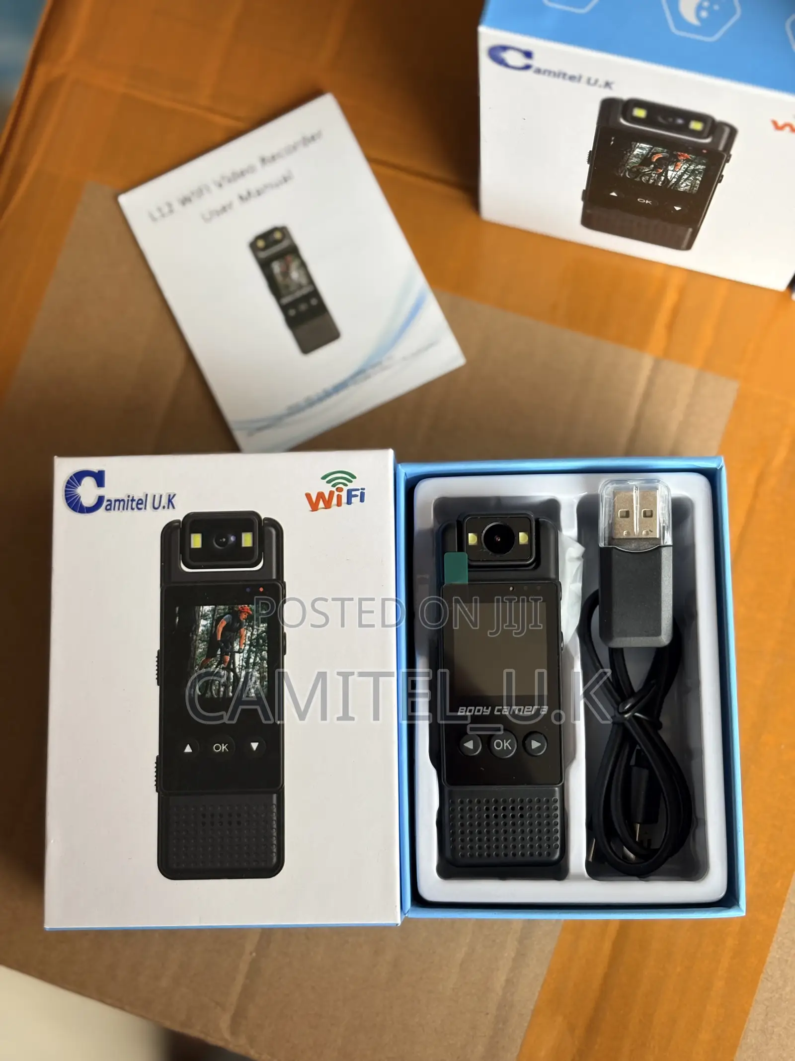 L12 Wifi Video Recorder — Hd Wearable Body Spy Camera