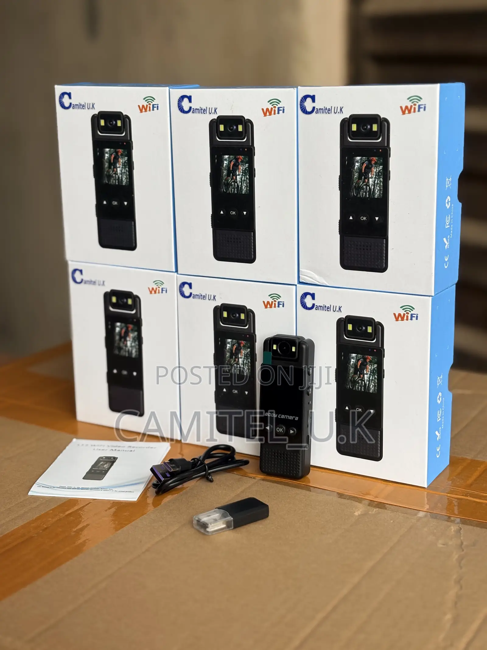 L12 Wifi Video Recorder — Hd Wearable Body Spy Camera