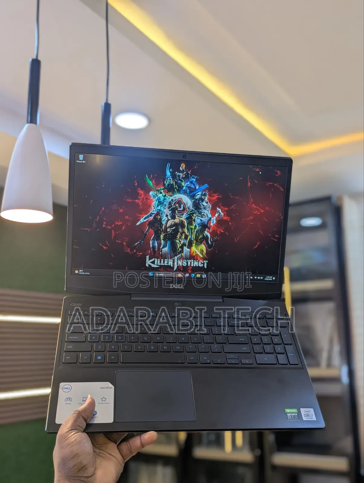 Laptop Dell G5 16GB Intel Core i7 SSD 512GB
