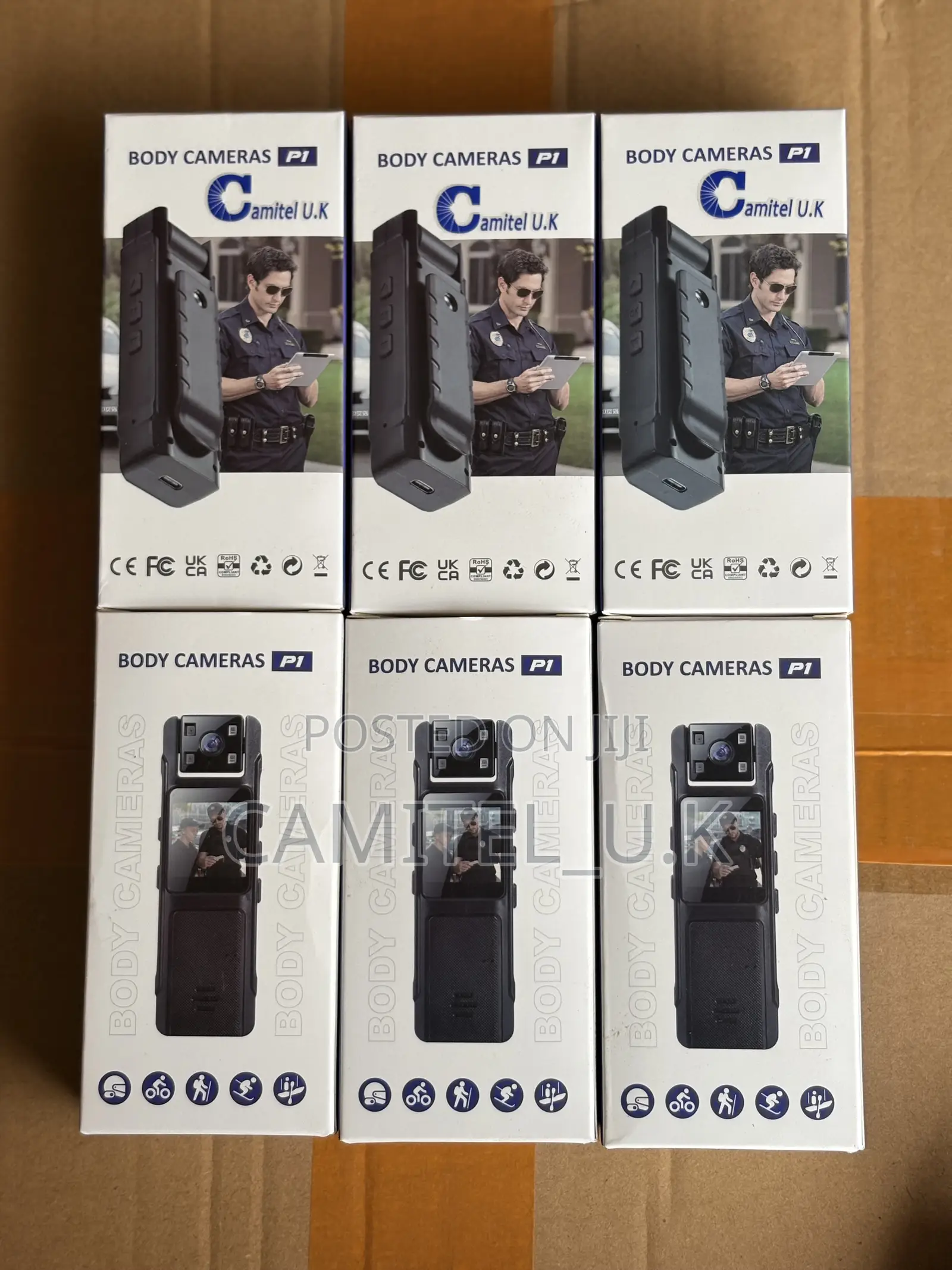 P1 Body Spy Camera — Hd Wearable Security Recorder
