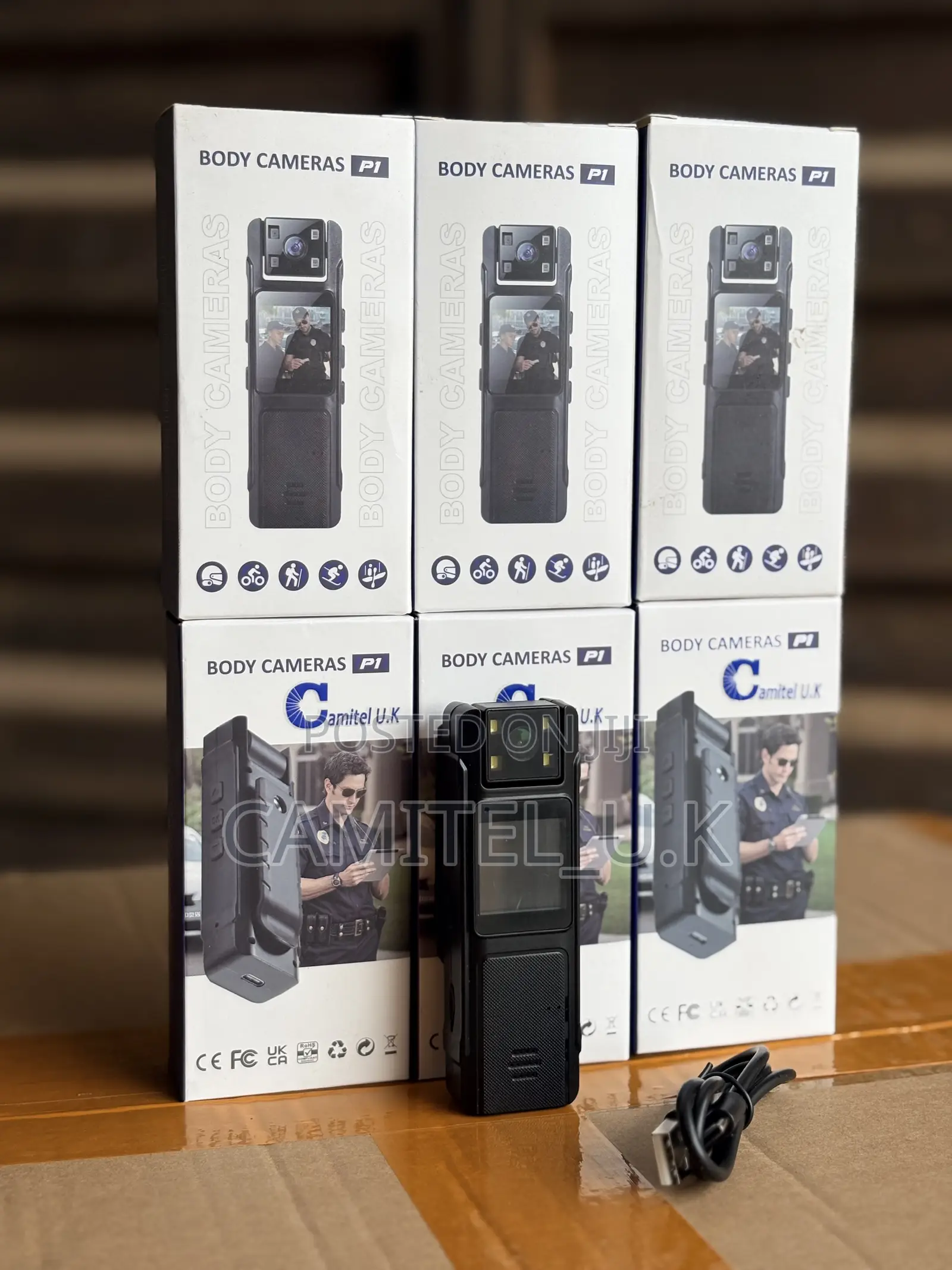 P1 Body Spy Camera — Hd Wearable Security Recorder
