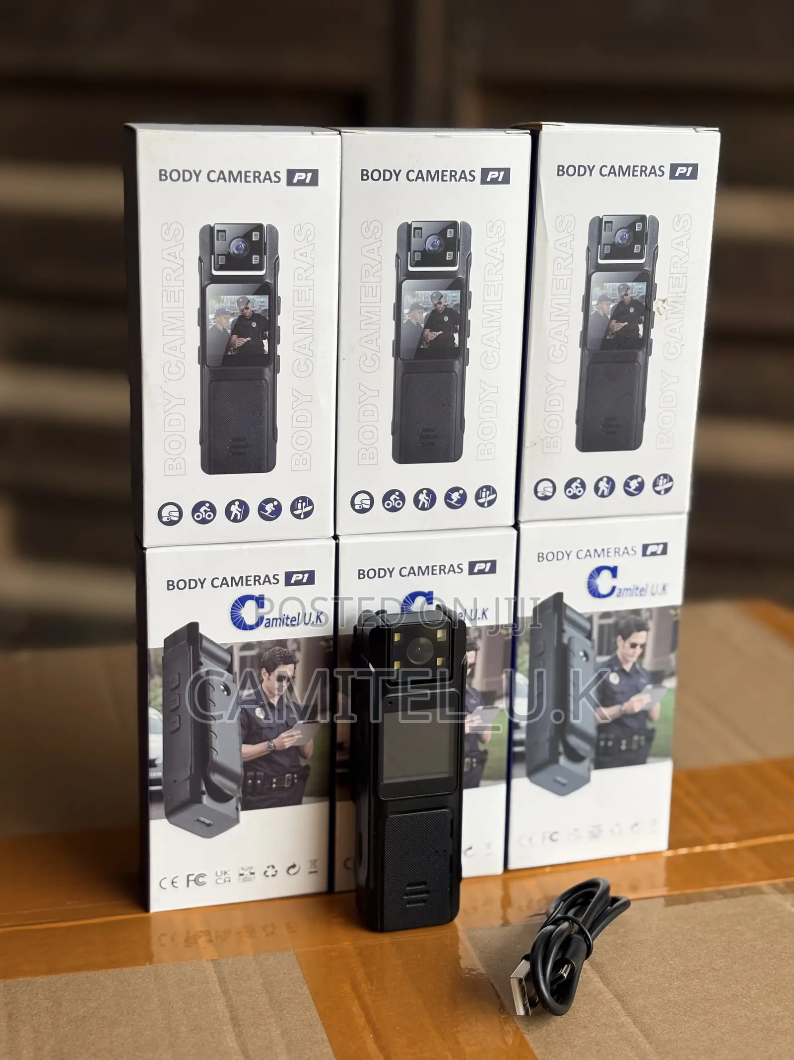P1 Body Spy Camera — Hd Wearable Security Recorder