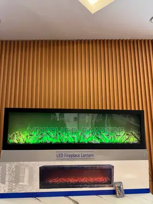 Extra-large Multicolor Fireplace