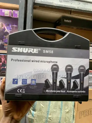 Shure Sm58 3in1 Wired Microphone
