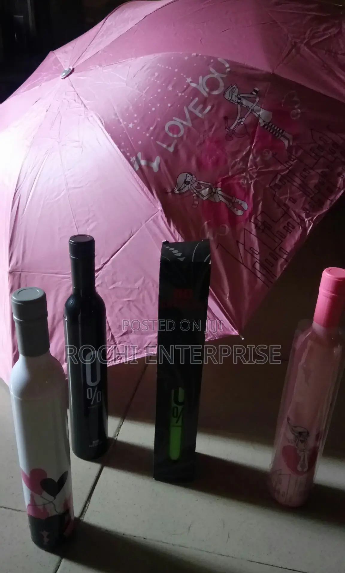 Wine Bottle Umbrella