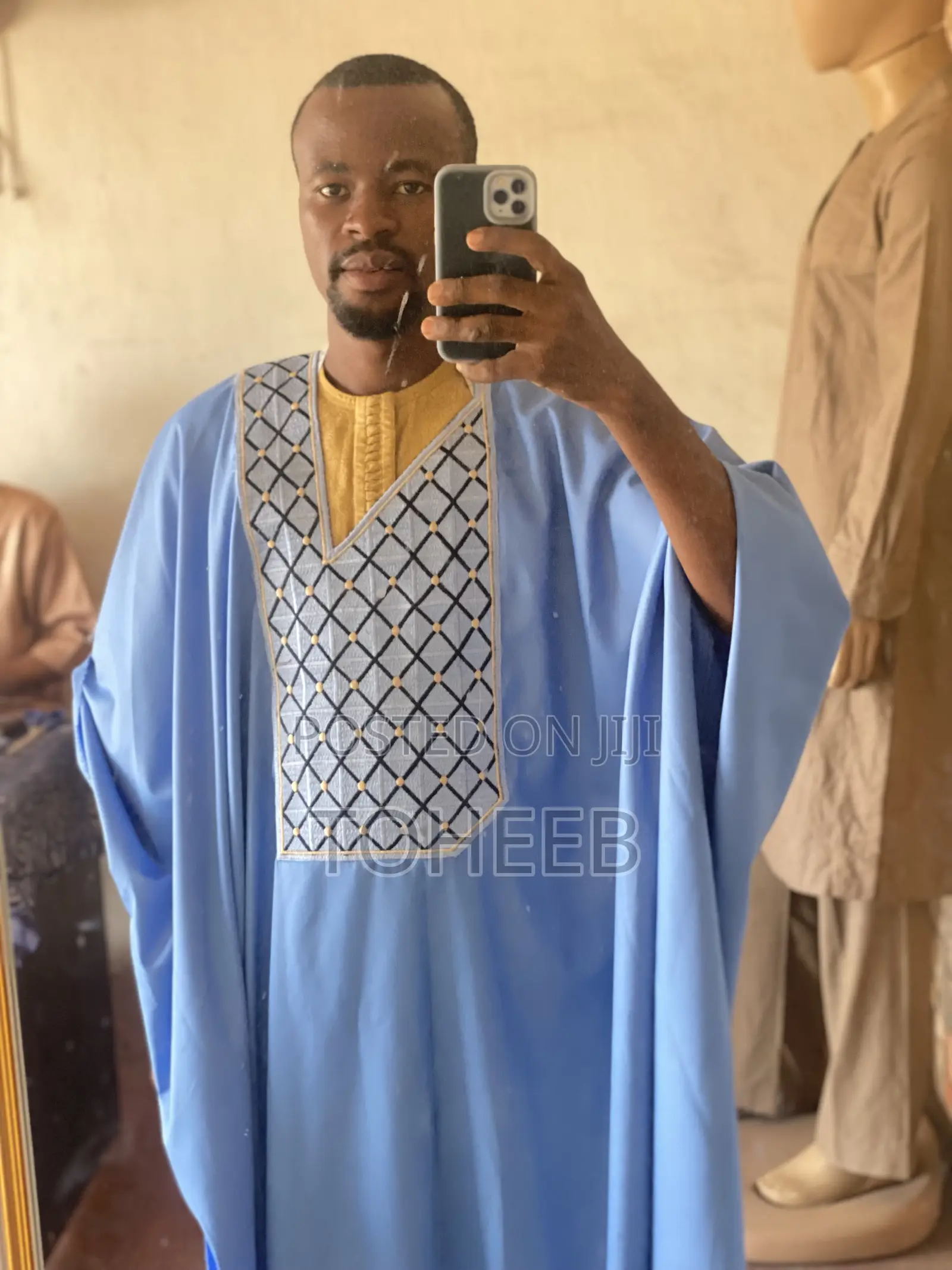 Native,Caftan,Agbada,
