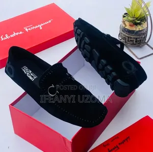 Classic Luxury Suede Loafers Shoe