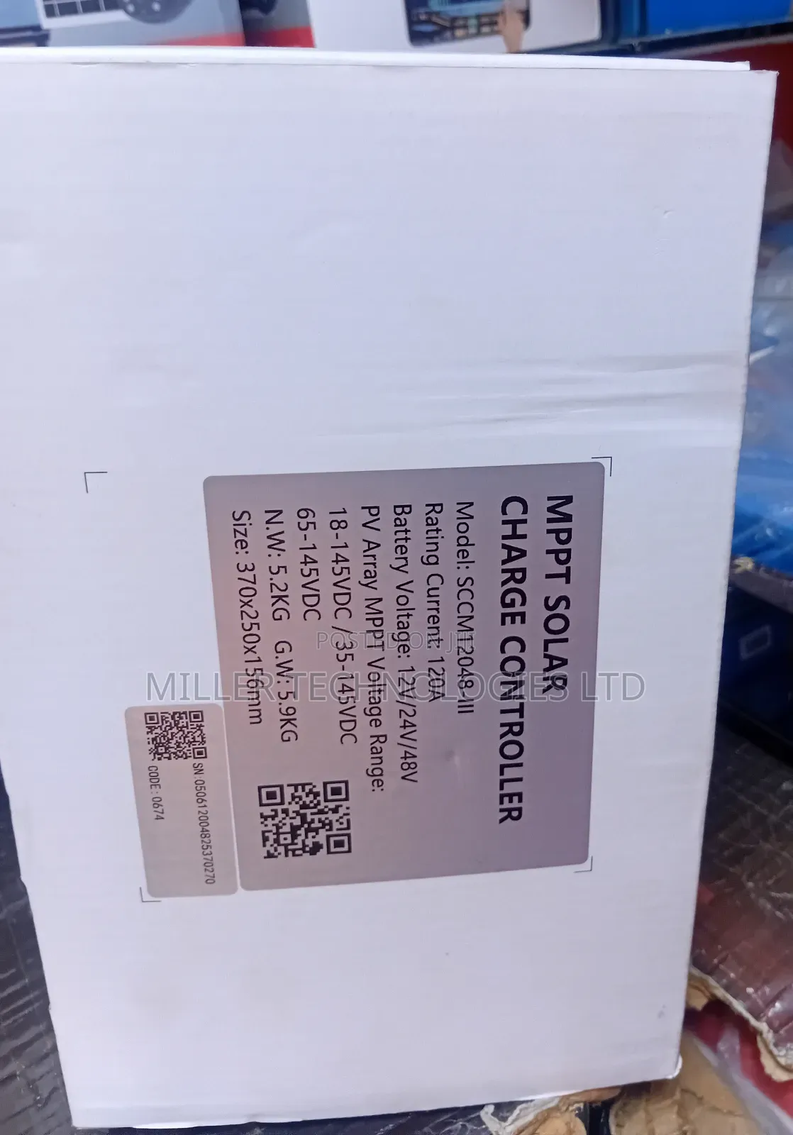 Felicity Charge Controller 120a