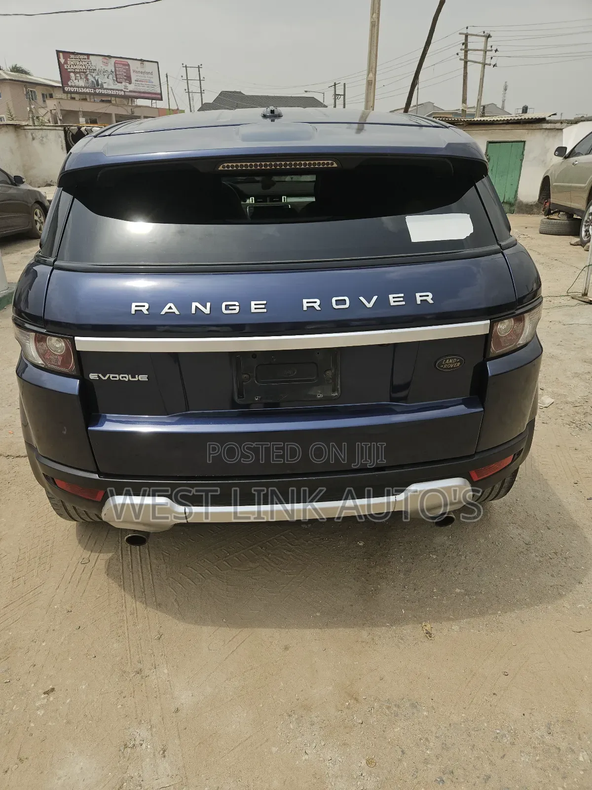 Land Rover Range Rover Evoque 2014 Blue