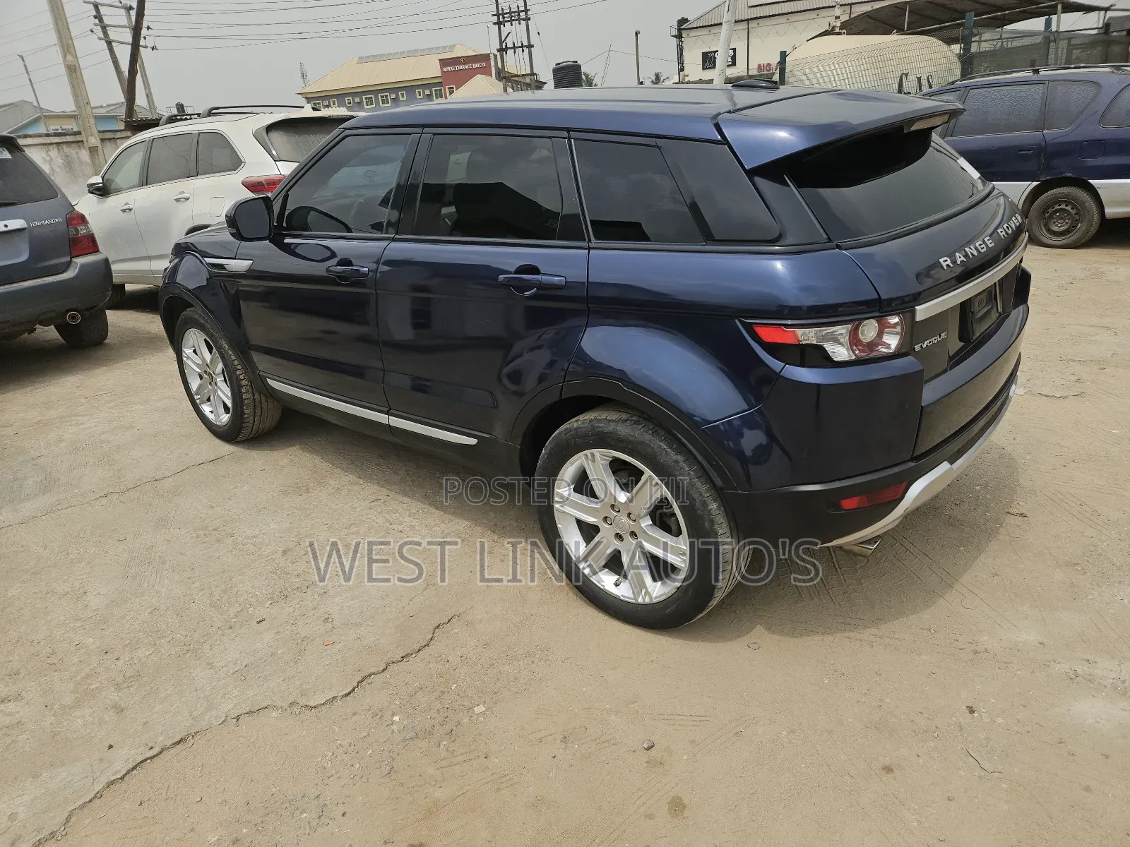 Land Rover Range Rover Evoque 2014 Blue