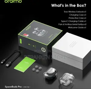 Oraimo Spacebuds Pro True Wireless Bluetooth Earbuds.