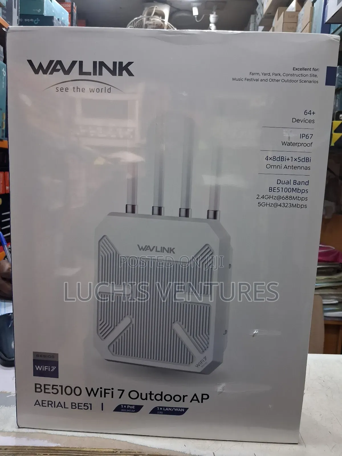 Weavlink Wifi7 Outdoor Access Point
