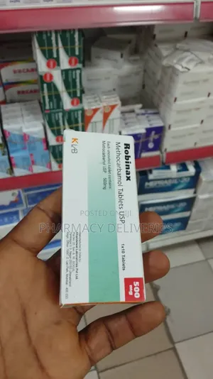 Robinax Methocarbamol 500mg – Fast Muscle Pain Relief