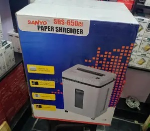 Big Paper Shredder Machine Sanyo SBS 650ci