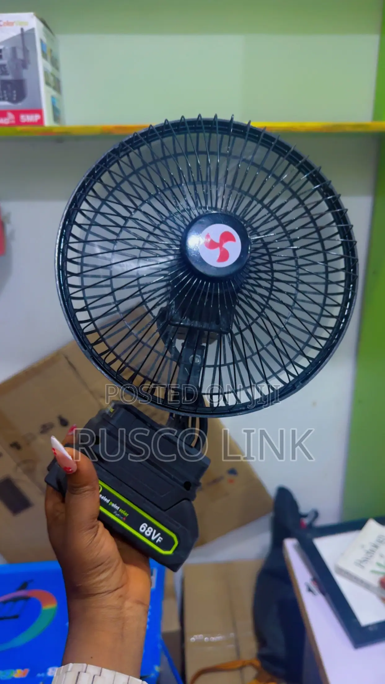 SPS-90 Rechargeable Fan