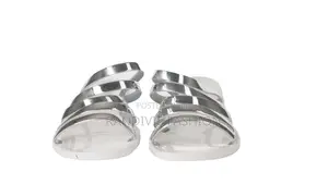 Silver/White - Ziggy Slippers