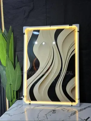 Modern Abstract Figure , Wall Decor Art Decor Frame Light