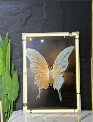 Modern Abstract Figure , Wall Decor Art Decor Frame Light