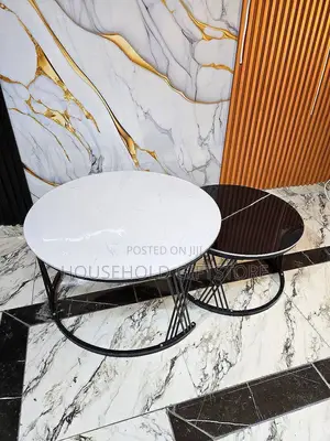 Luxury 2in1 Marble Center Table