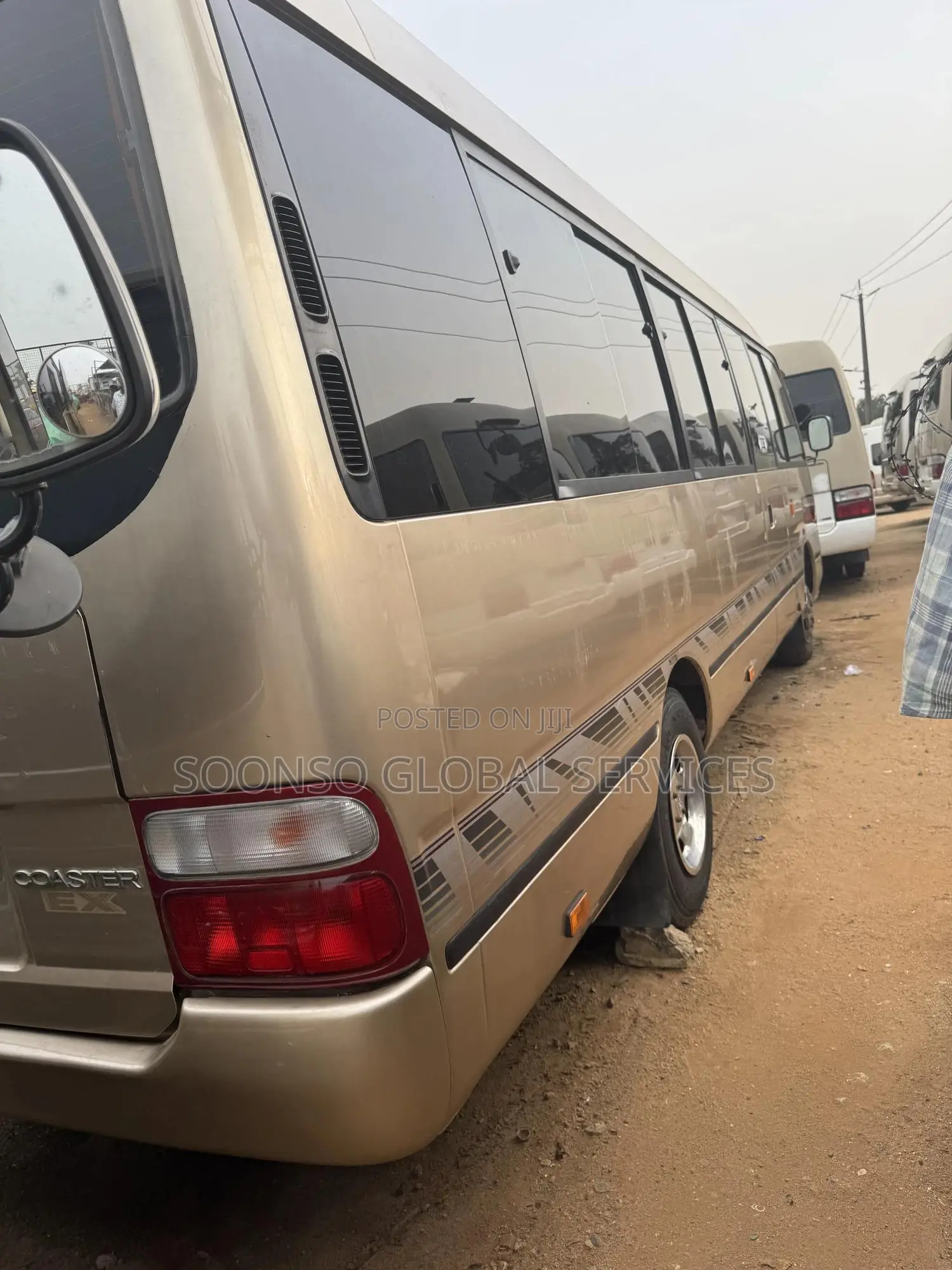 Toyota Coaster 2017 Gold