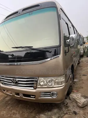 Toyota Coaster 2017 Gold