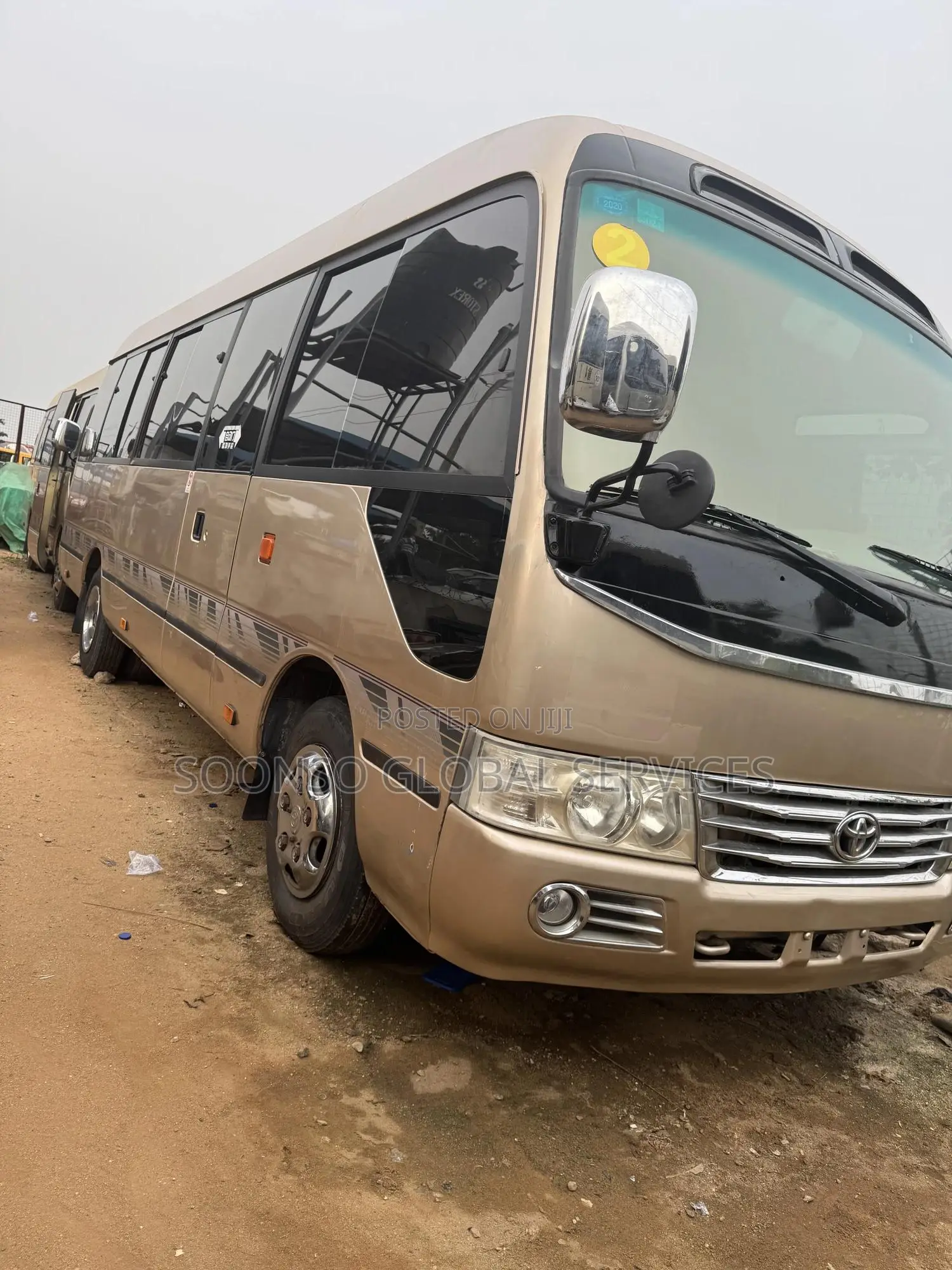 Toyota Coaster 2017 Gold