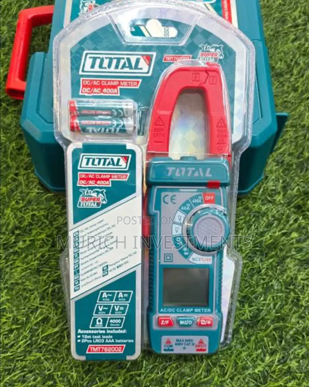 Total Dc/Ac Clamp Meter 400a (Tmt762002)
