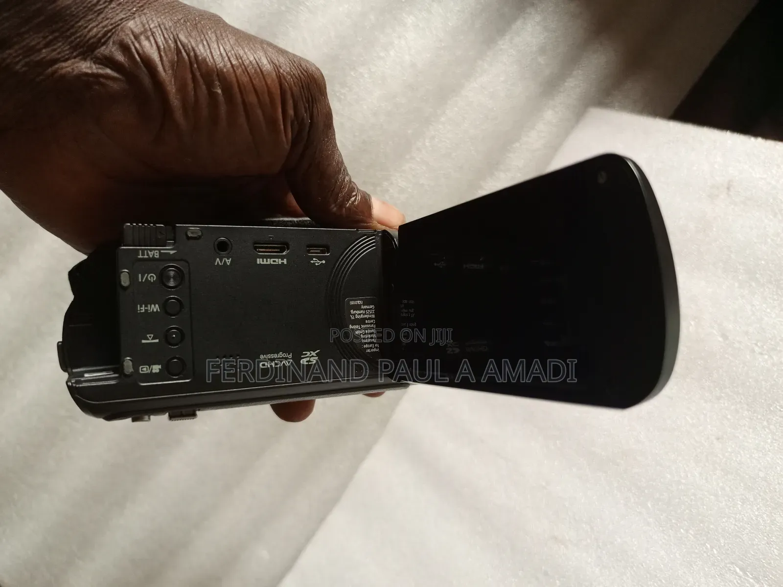 Panasonic Full Hd Video and Photo Camera With Wifi Double Camera