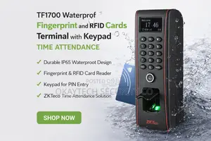 Tf1700 Waterproof Fingerprint Time and Access Terminal