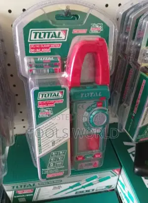 Total Dc/Ac Clamp Meter 400a – True RMS 4000 Counts With Flashlight