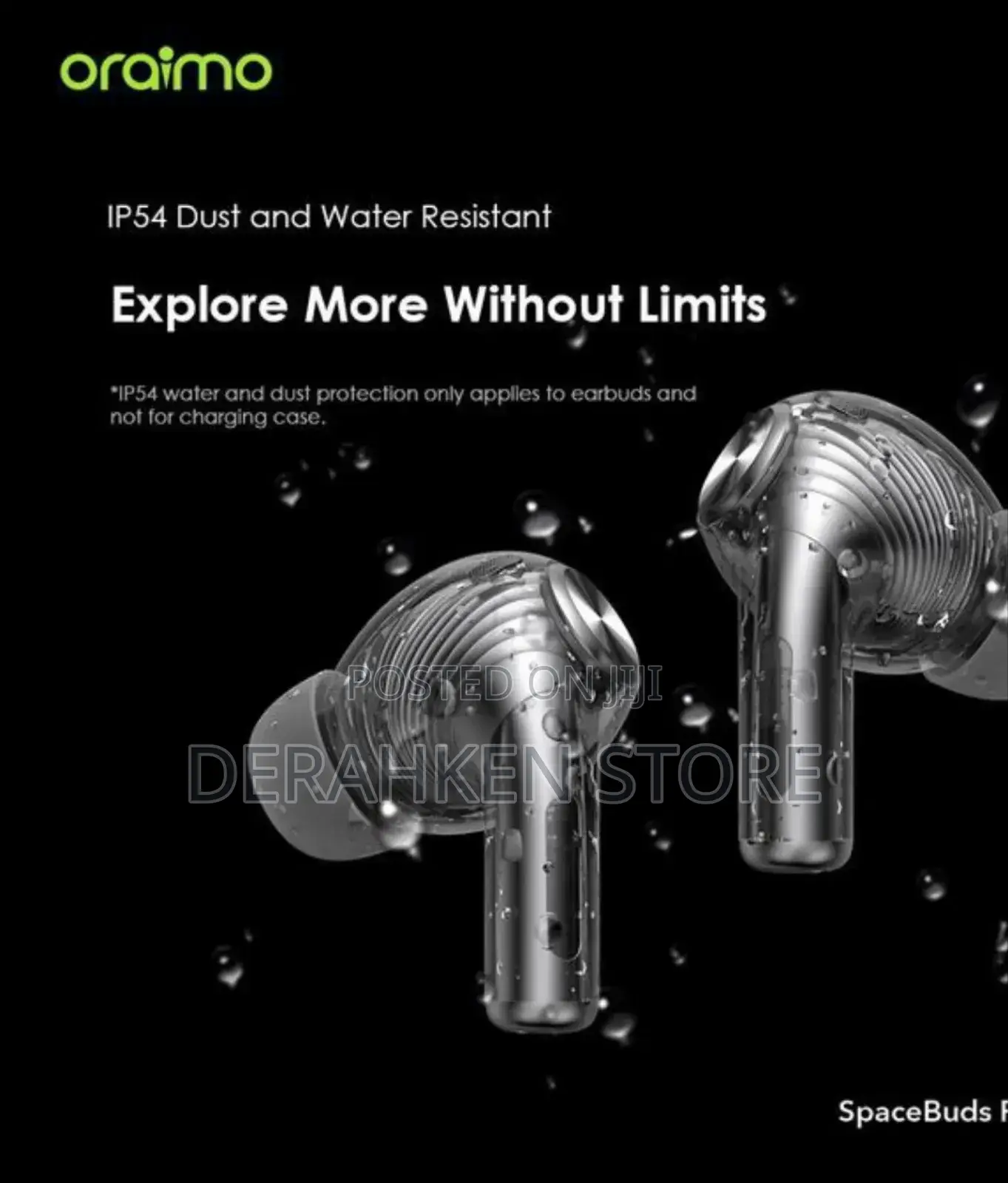 Oraimo Spacebuds Pro True Wireless Bluetooth Earbuds.