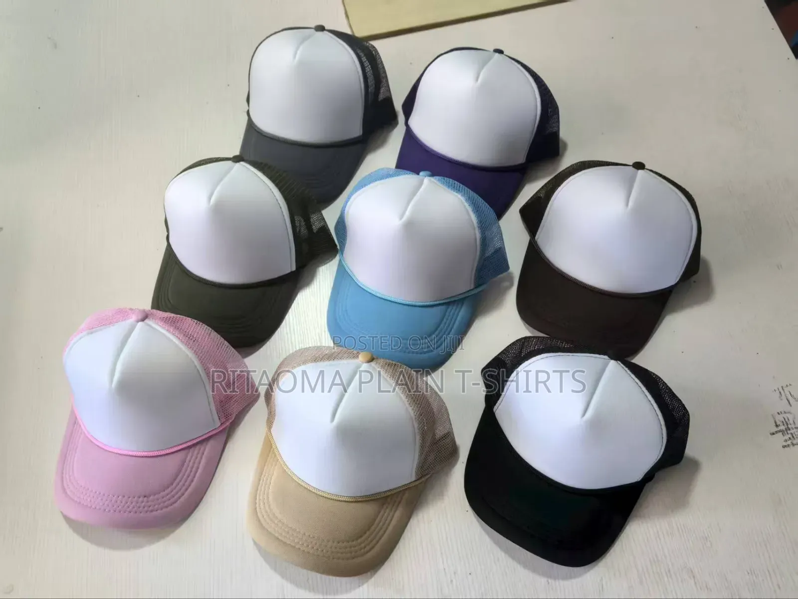 Plain Face Caps