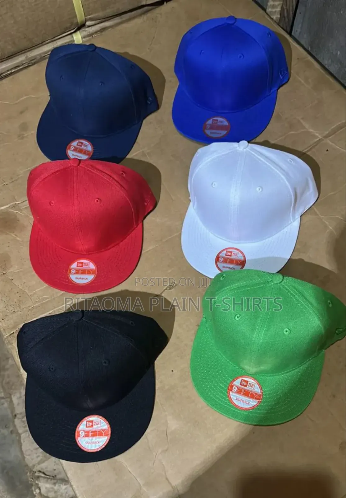Plain Face Caps