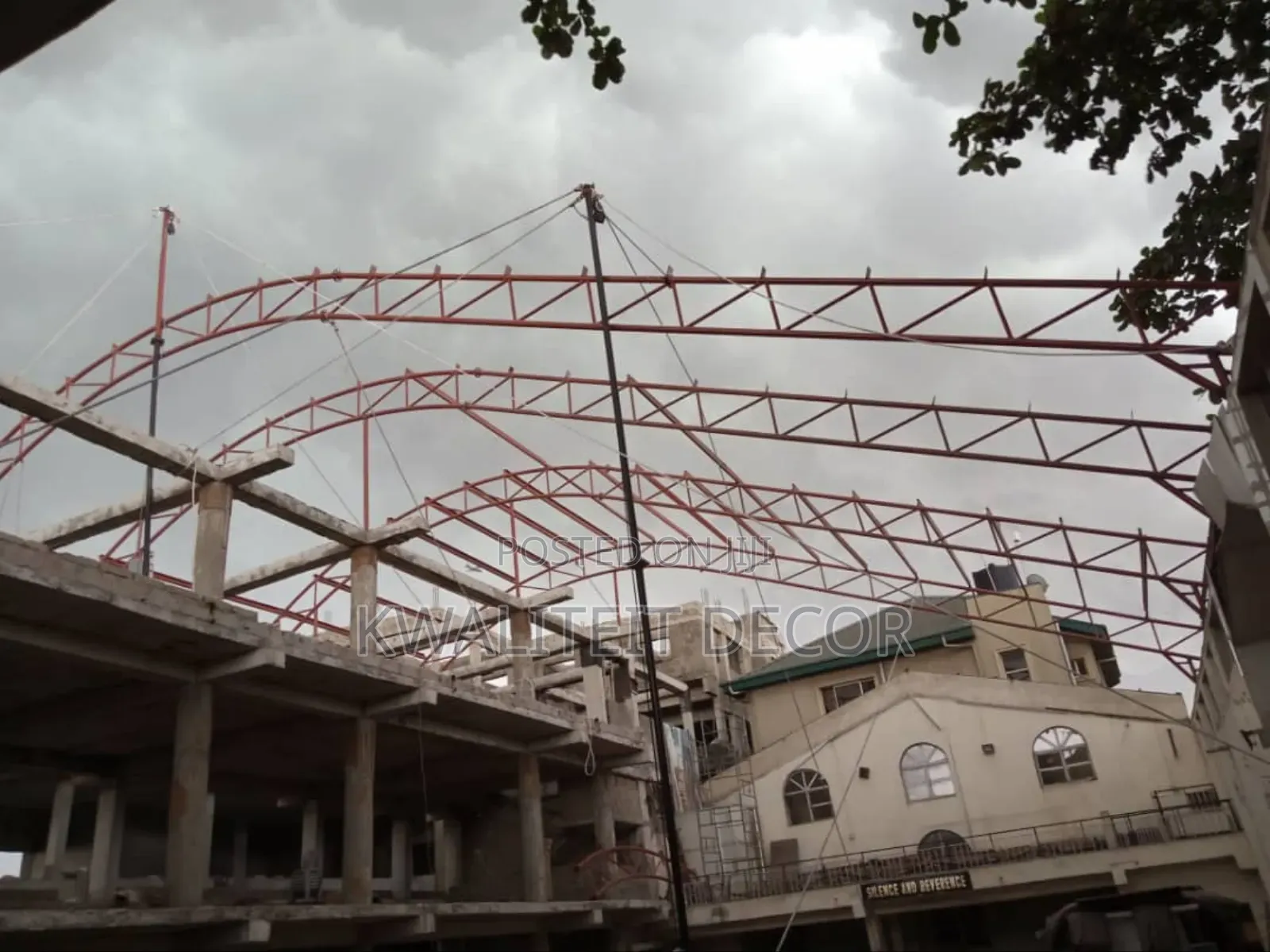 Steel Construction Expect In Warehouse