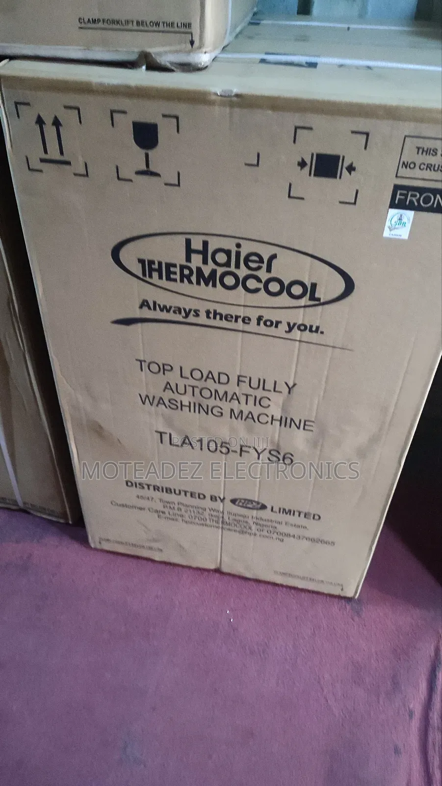 Haier Thermocool 10kg Top Load Full Automatic Washing Machine