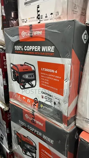 Lt3600 4.5kva Manual Start Generator