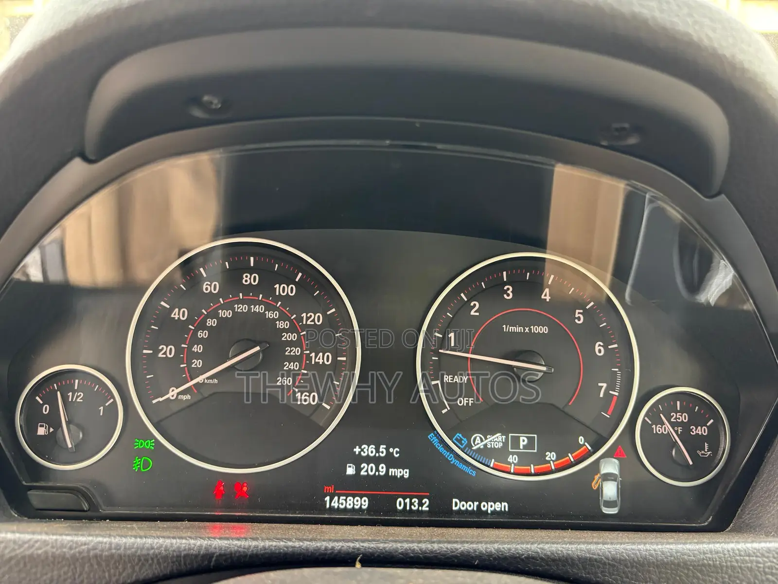 BMW 328i 2016 White