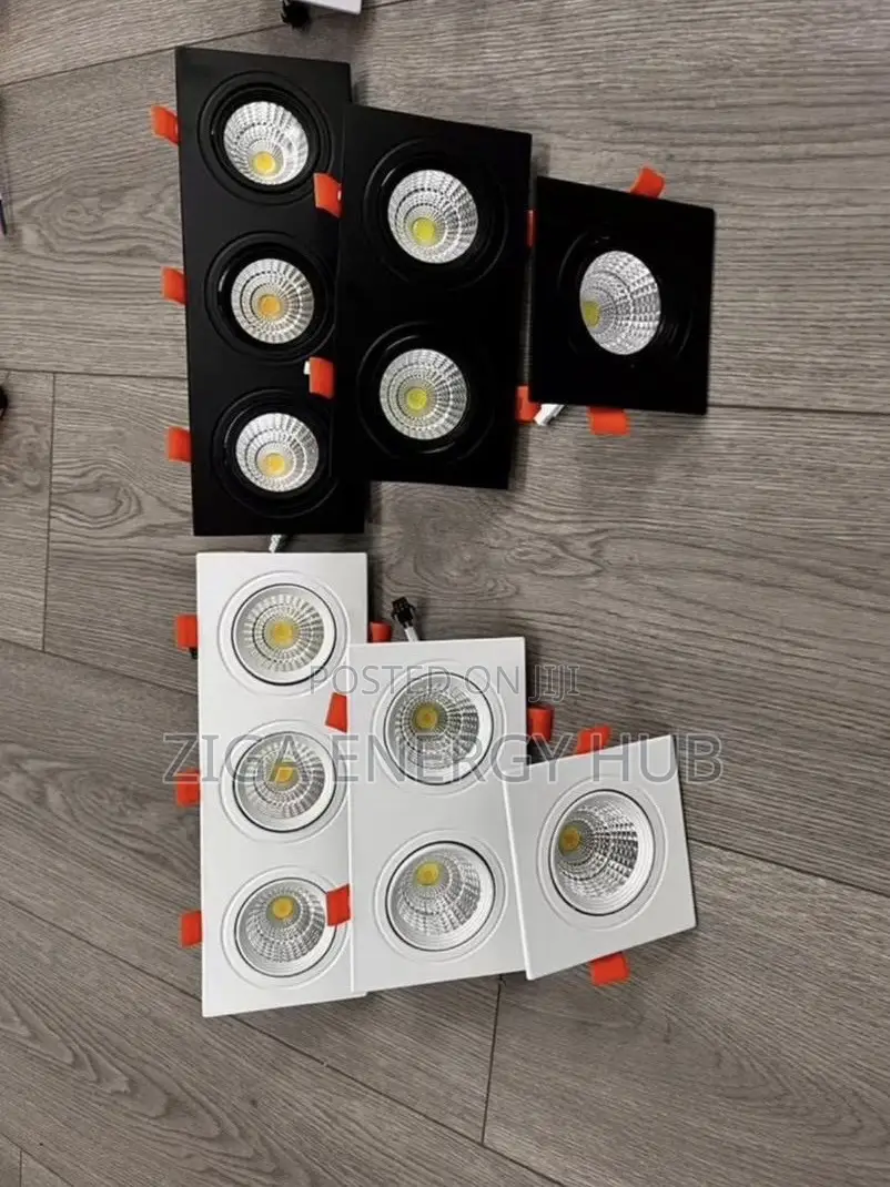 Doubled Recessed Spot Light 3/2/1