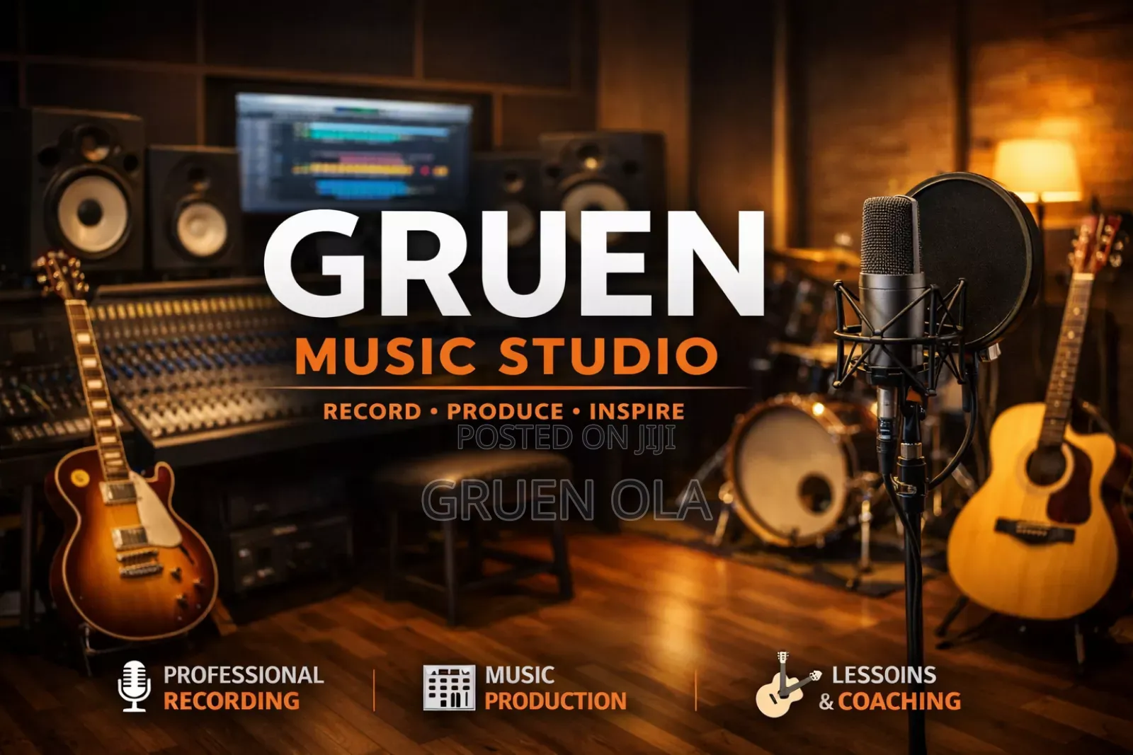 Record Your Music With Us
