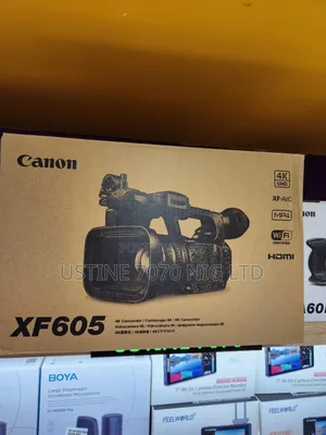 Xf605 Canon Video Camera (New)